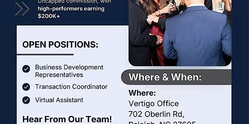 VREV Hiring Event