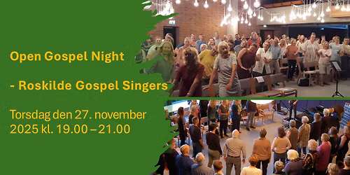 Open Gospel Night - alle kan v\u00e6re med!