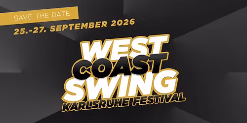 West Coast Swing Karlsruhe Festival 2026