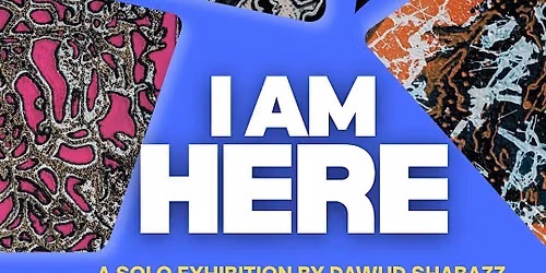 I AM HERE: A Solo Exhibition x Dawud Shabazz at The Rectory