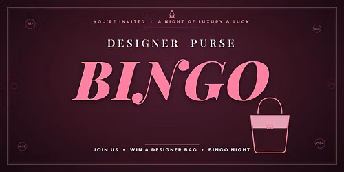 Copy of Purse Bingo for Breast Cancer
