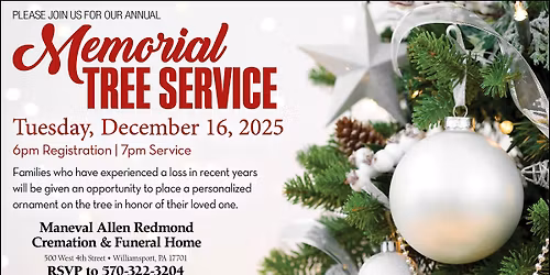 2025 Annual Memorial Tree Service