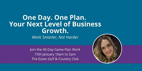 90-Day Game Plan Workshop
