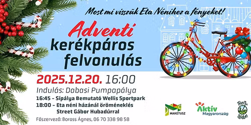 Adventi ker\u00e9kp\u00e1ros felvonul\u00e1s \u00e9s \u00f6r\u00f6m\u00e9nekl\u00e9s Dabason