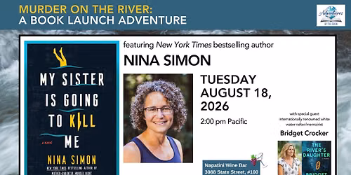 Murder on the River: Happy Hour Launch Adventure with Nina Simon and Bridget Crocker