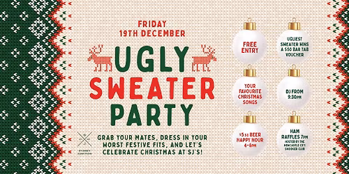 Ugly Sweater Party \ud83c\udf85\ud83c\udffd\ud83c\udf84