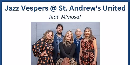 Jazz Vespers with Mimosa