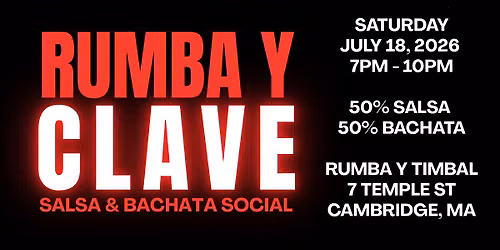Rumba y Clave: Salsa & Bachata Social