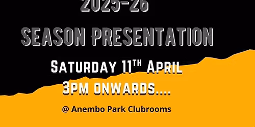 2025-26 Season Presentations