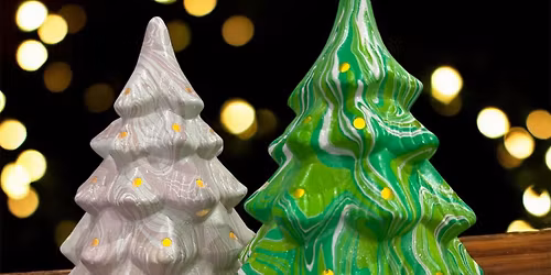 Marbled Light-Up Tree Workshop