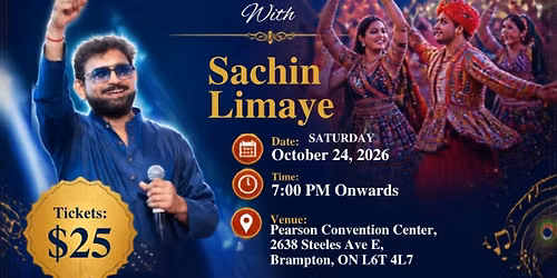 Sharad Poonam Garba with Shri Sachin Limaye