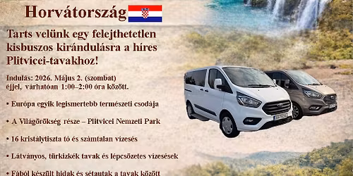 Horv\u00e1torsz\u00e1g (Plitvicei-tavak) 2026. m\u00e1jus 2. szombat
