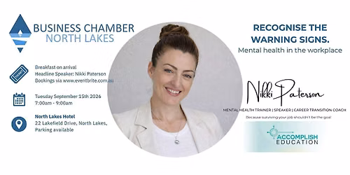 September Monthly Breakfast - Business Chamber North Lakes