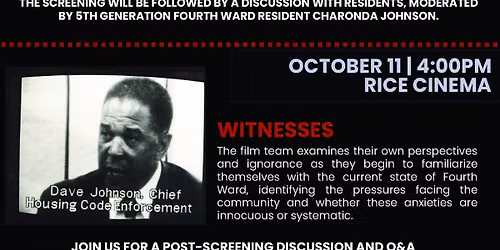 Who Killed Fourth Ward? Documentary