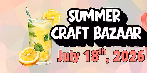 Northrop Band Boosters Summer Craft Bazaar