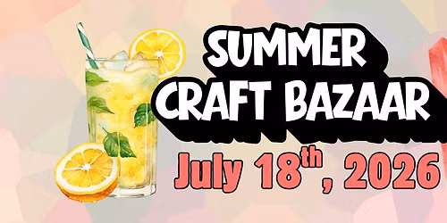 Northrop Band Boosters Summer Craft Bazaar
