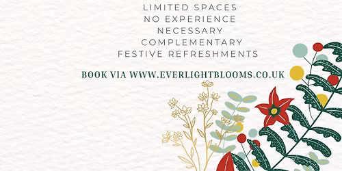 SOLDOUT. Christmas Wreath stained glass workshop