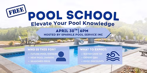 Pool School | Sparkle Pool Service
