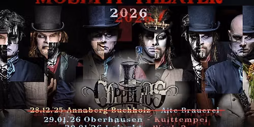 COPPELIUS - 28.12.2026 (NICHT MEHR 2025, verlegt um 1 Jahr!) - Annaberg Buchholz - Alte Brauerei