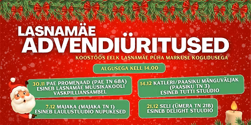 Kolmanda advendik\u00fc\u00fcnla s\u00fc\u00fctamine