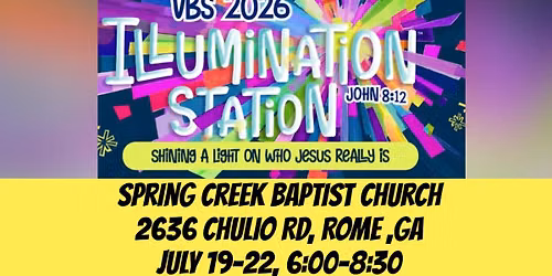 VBS 2026 Illumination Station