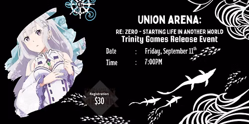 Union Arena: Re: Zero Release Event