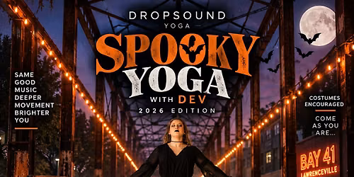 Dropsound 2026 Spooky Yoga with Dev at Bay 41