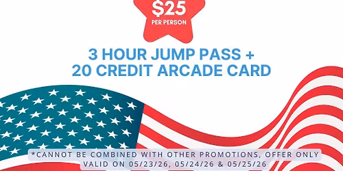 Memorial Day Weekend at Soar N Bounce!