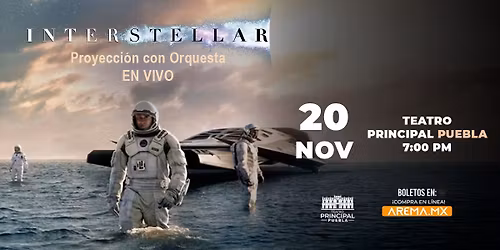 INTERSTELLAR con Orquesta Sinf\u00f3nica en Vivo en Puebla 2025