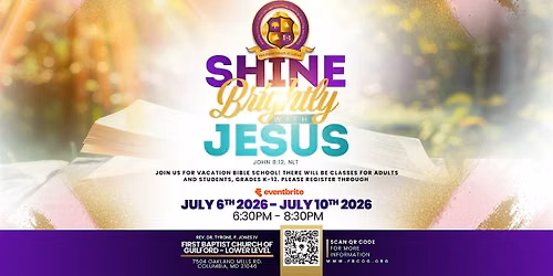 FBCoG 2026 Vacation Bible School