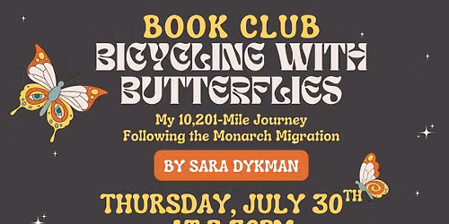 Book Club: Bicycling With Butterflies