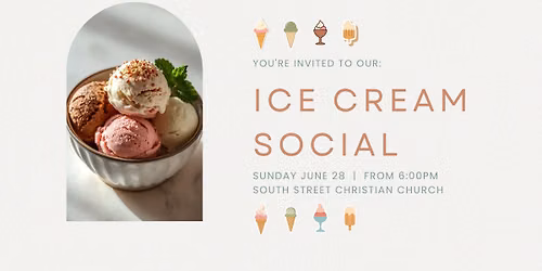 \ud83c\udf66 Ice Cream Social!