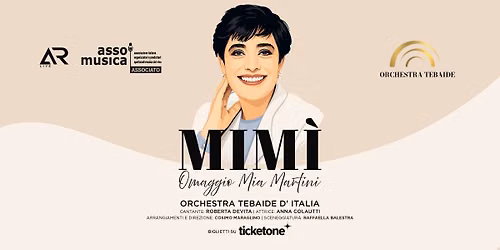 Mim\u00ec Omaggio a Mia Martini - Orchestra Tebaide | BARI SHOWVILLE 24 ottobre 2026