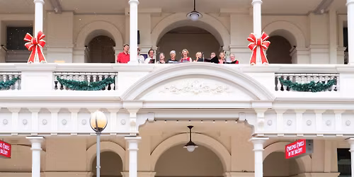 Christmas Carolers on the Balcony\ud83c\udf84\ud83c\udfb6