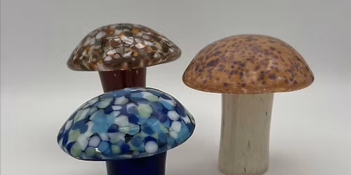 Create Your Own Sculpted Glass Mushroom!
