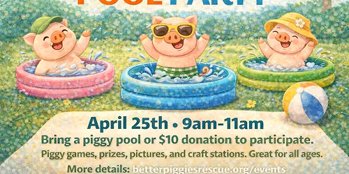 Better Piggies PIGGY POOL PARTY