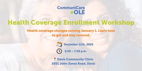 Health Coverage Enrollment Workshop