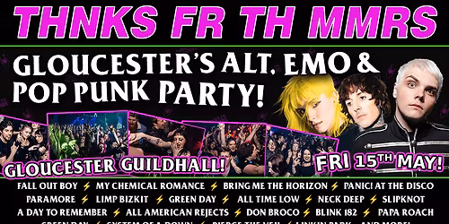 EMO NIGHT, GLOUCESTER \u26a1FRI 15TH MAY!