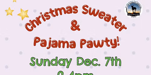 Christmas Sweater & Pajama Pawty!