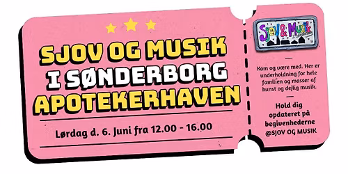 Sjov og musik i Apotekerhaven 