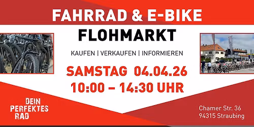 Straubinger Fahrrad- und E-Bike-Flohmarkt 2026
