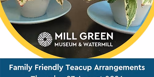 Floral Teacup Arrangements with The Thankful Florist