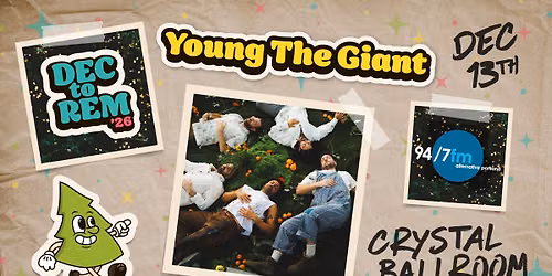 Young The Giant as part of 94\/7fm's "December to Remember" at the Crystal Ballroom 