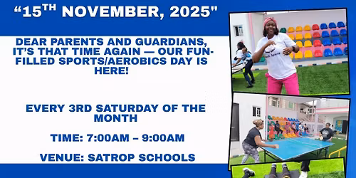 SATROP SCHOOLS SPORTS\/AEROBICS DAY