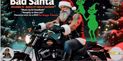 Bad Santa Bike Night