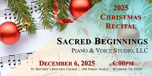 2025 CHRISTmas Recital