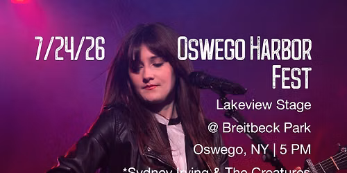 Sydney Irving & The Creatures - Oswego Harbor Fest