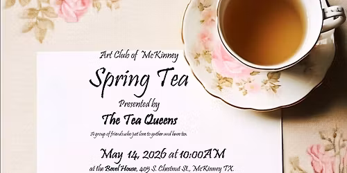 May Annual End of Year Luncheon - Art Club of McKinney, TX