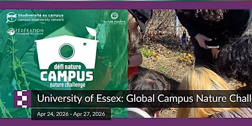 University Essex Campus Nature Challenge  - Guided Walk