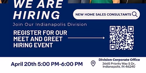 NEW HOME SALES CONSULTANT HIRING EVENT!